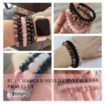 Charged Mixed Crystal Bracelet