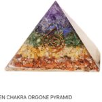 Overall SEVEN CHAKRA ORGONE PYRAMID