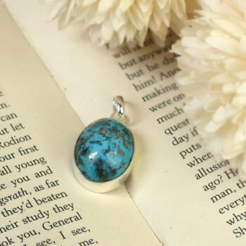 Turquoise pendant (Firoza)