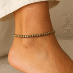 Pyrite Abundance Adjustable Anklet