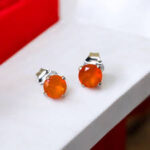 Carnelian Studs | innerheaingwithpooja