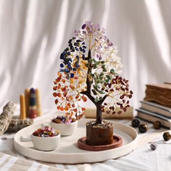 Seven Chakra Crystal Tree