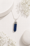 Lapis Lazuli Pencil Pendant (Wisdom, Truth, Intuition)