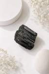 Raw Black Tourmaline Cluster – Protection & Grounding