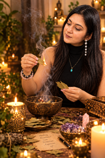 Bay Leaf Ritual Consultation — with Pooja