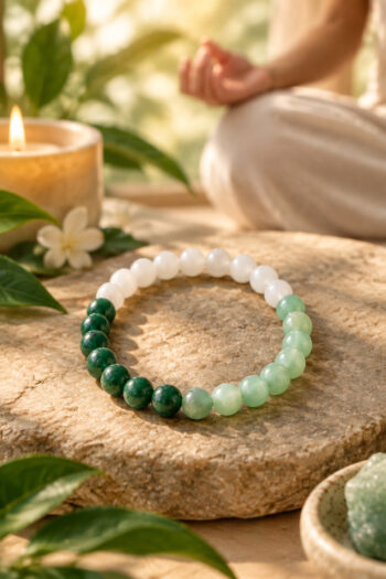 Heart Chakra Combo Bracelet (Love, Compassion, Emotional Healing)